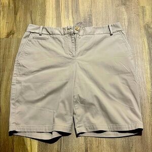 Talbots Petites size 12P khaki shorts